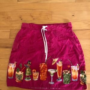 Fur and attitude big dog brand colorful skirt